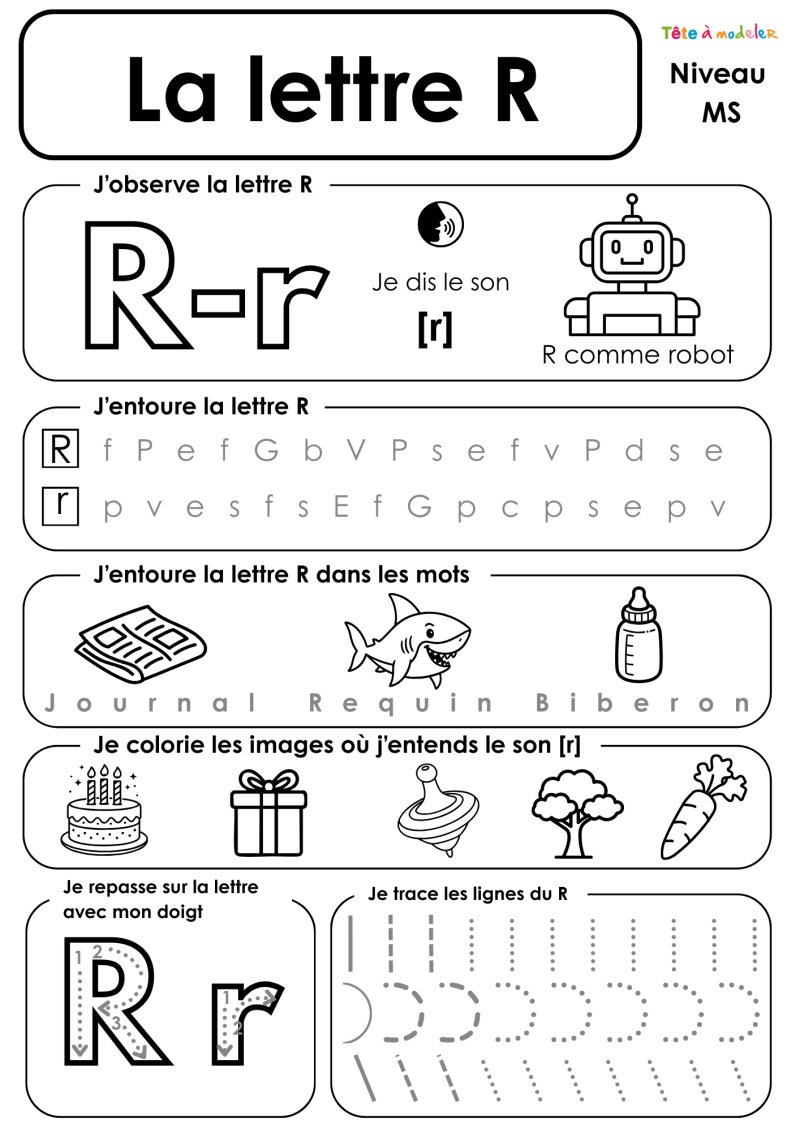 Lettre R