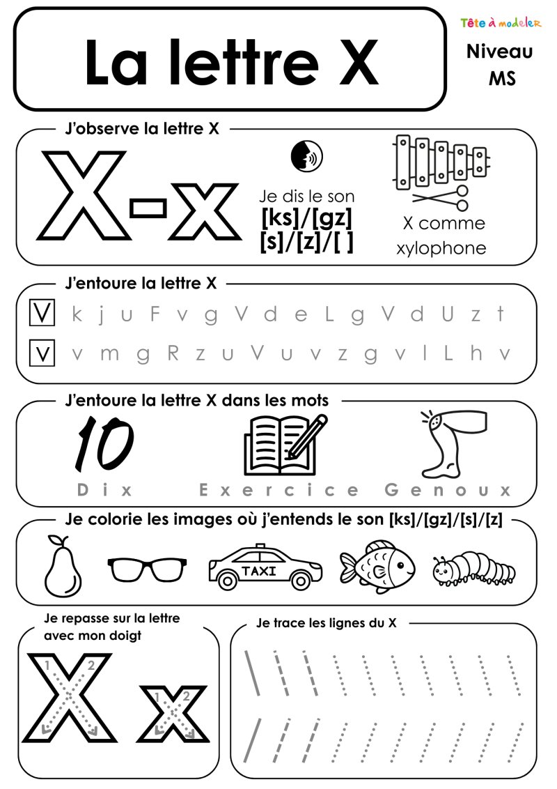 Lettre X