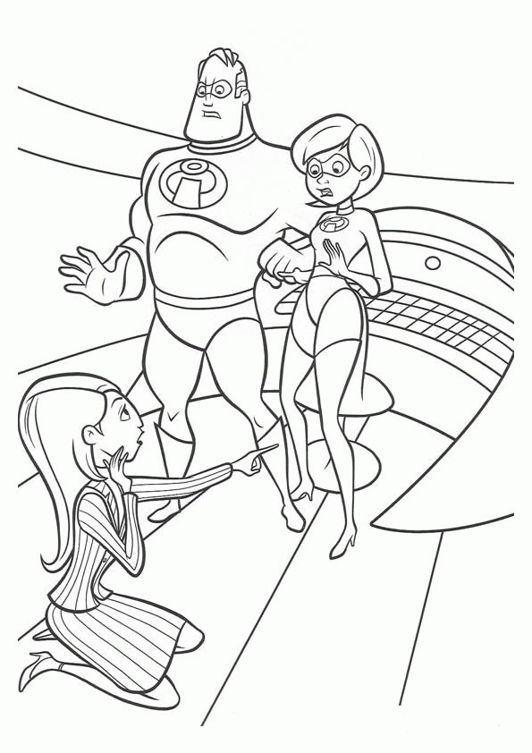M. Indestructible et Elastigirl en mission 
