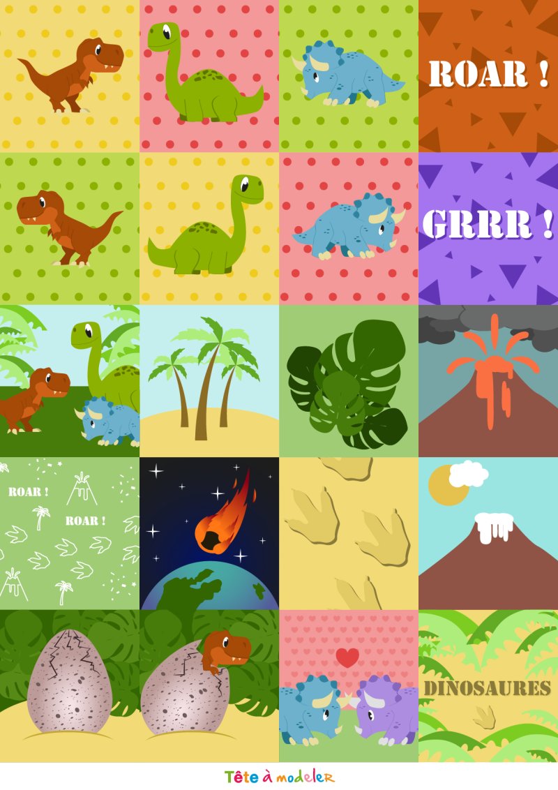 Memory de dinosaure