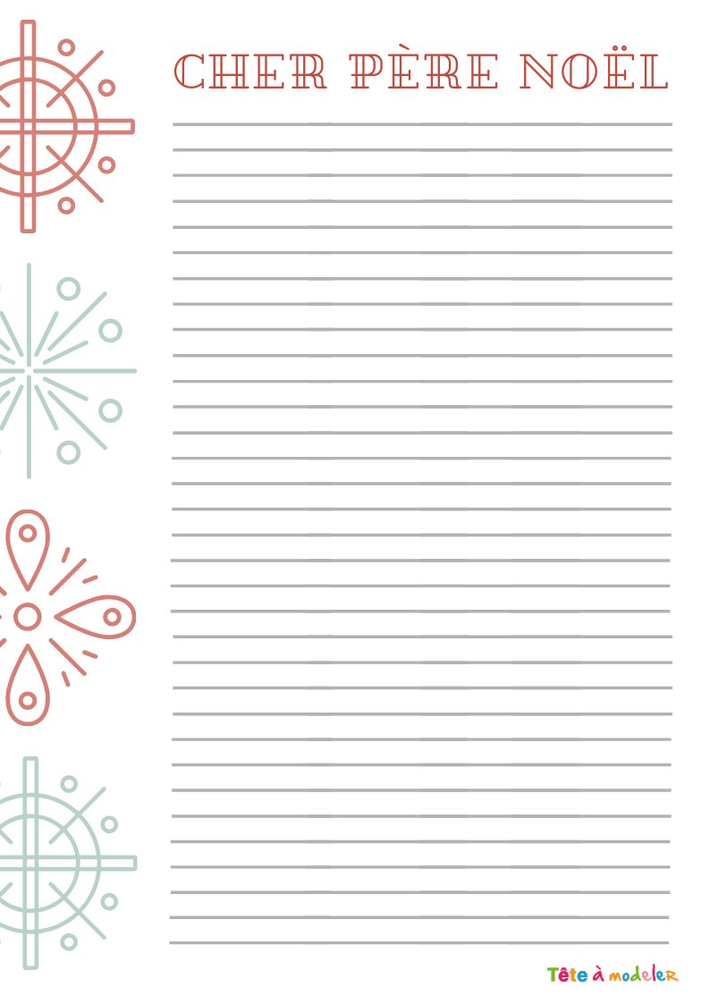 Papier de Noël gratuit avec lignes