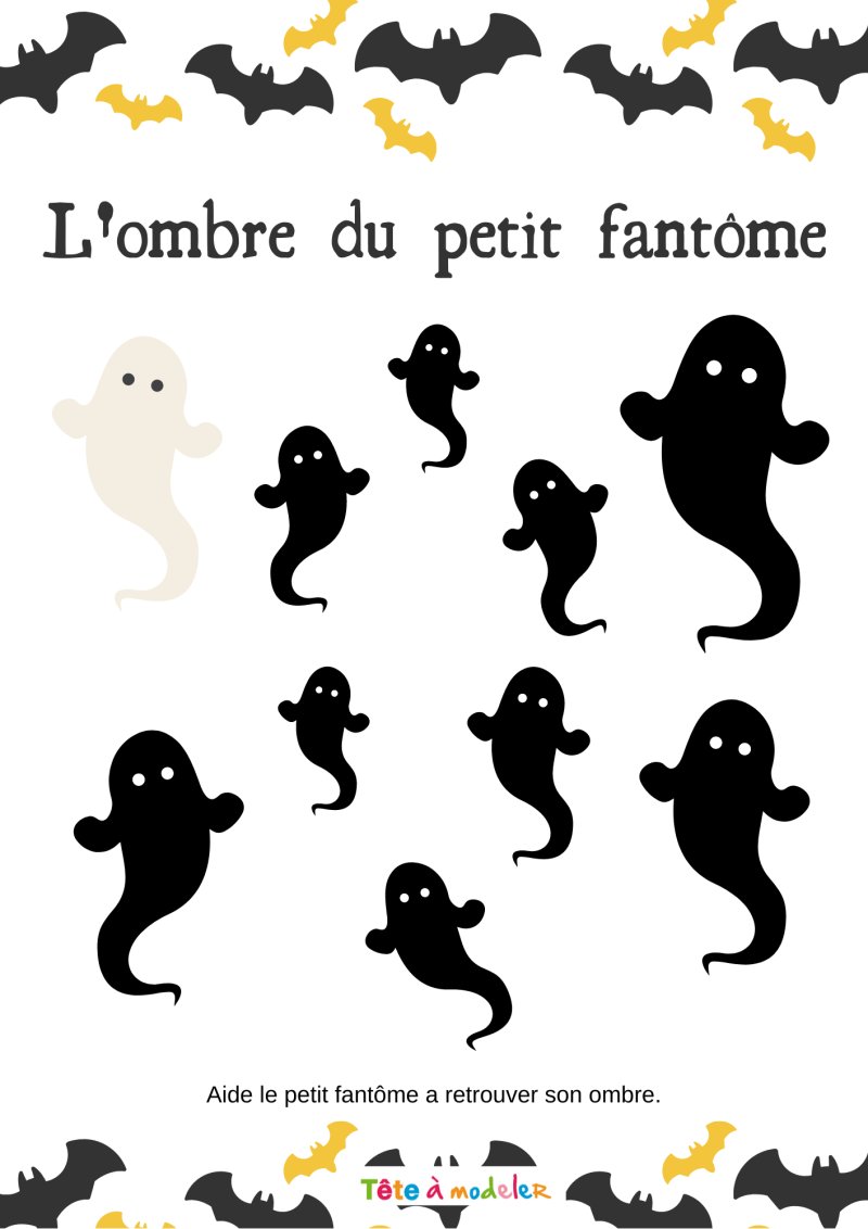 Petit fantôme a perdu son ombre !