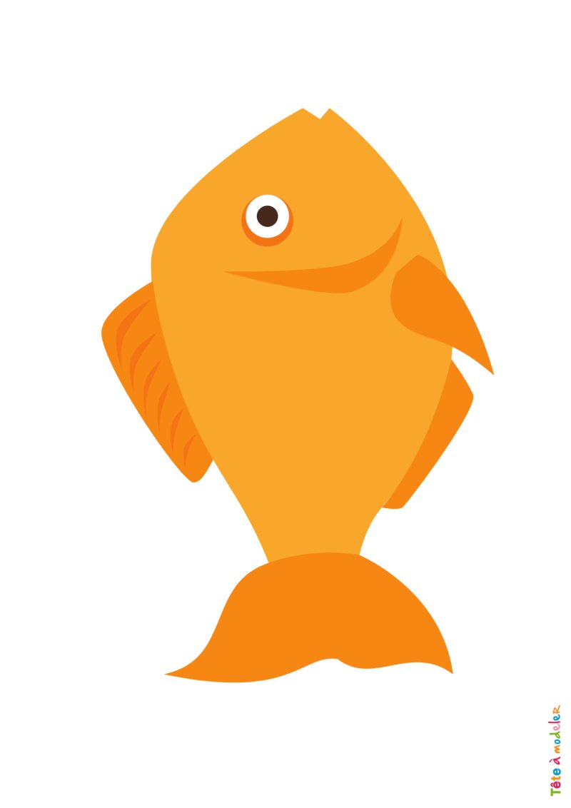 poisson d'avril &agrave; decouper