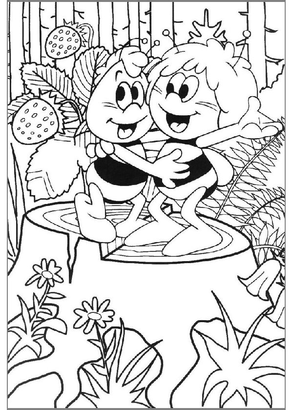 Portrait de Maya et Willy qui chantent