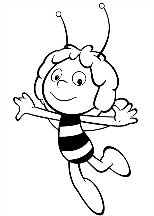 Portrait de Maya l'abeille