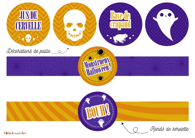 Printable goûter d'Halloween 2/2