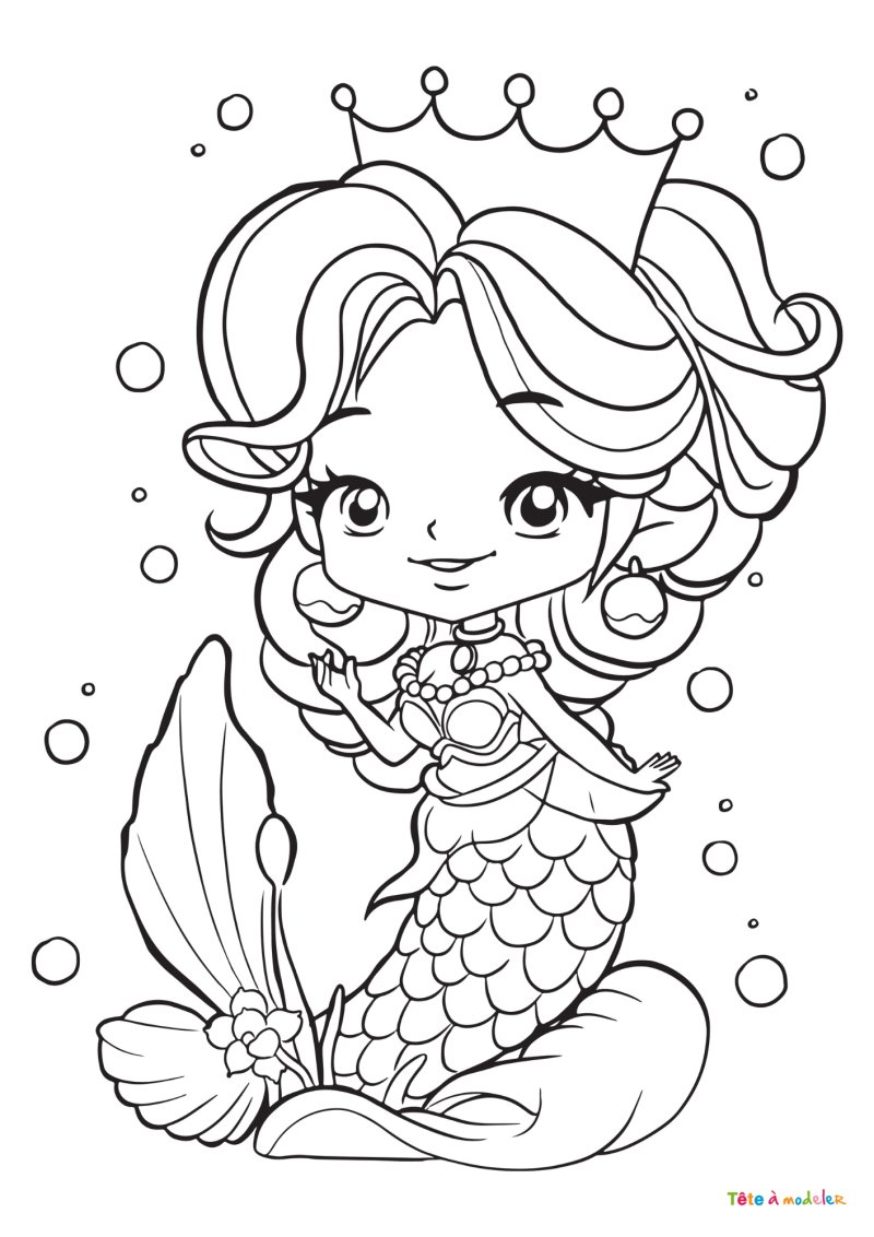 Sirene dessin 10