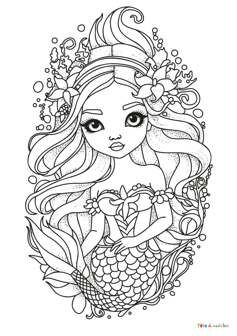Sirene dessin 8