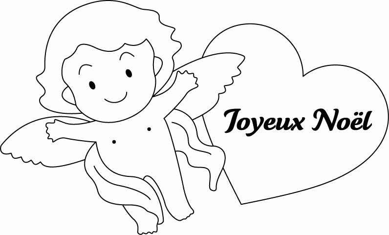 Angelot 03 - motif à imprimer