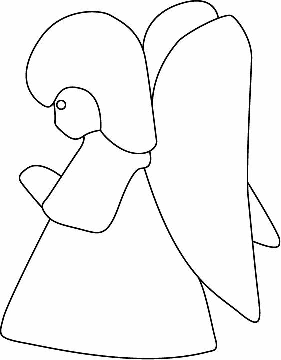 Angelot 07 - motif à imprimer