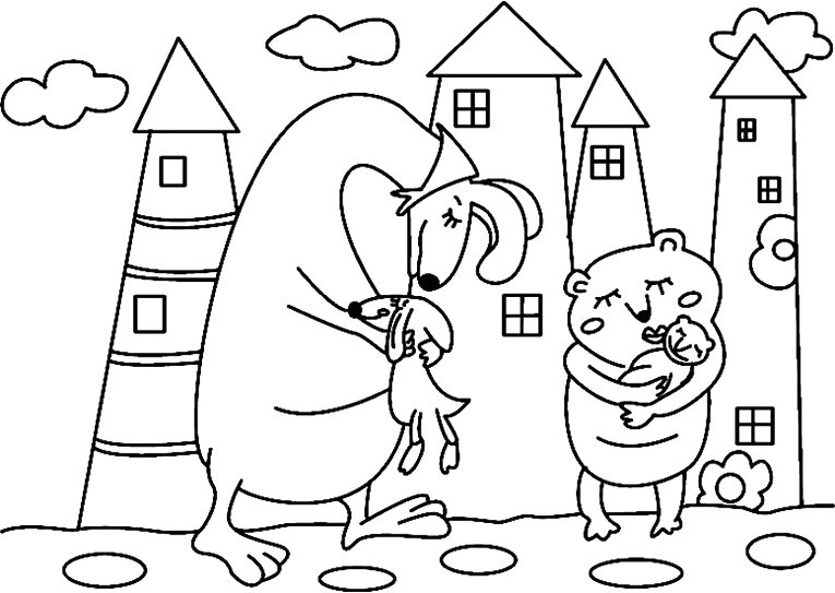 Animaux 02 - motif à imprimer