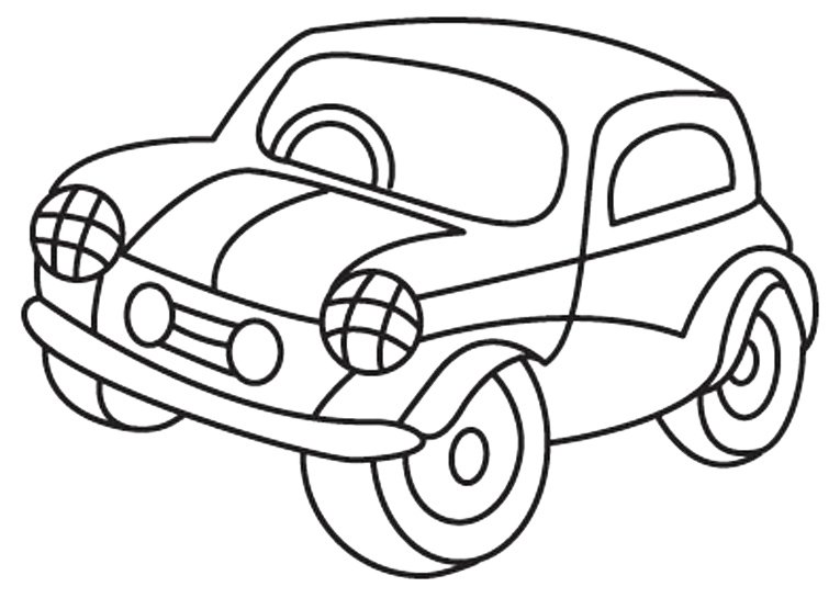Auto 03 - motif à imprimer