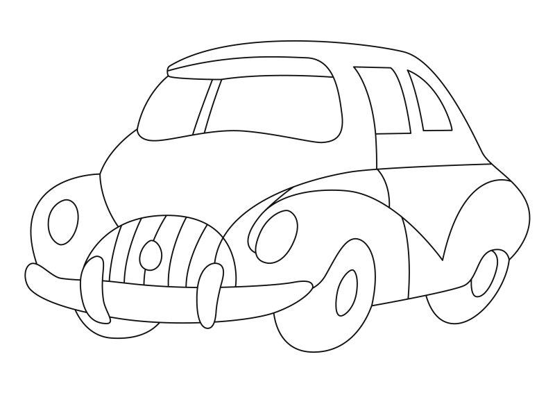 Auto 11 - motif à imprimer