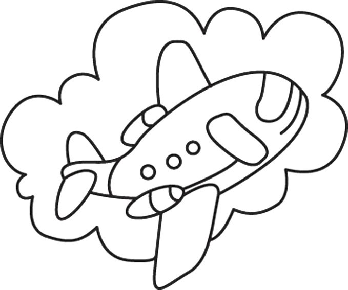Avion 11 - motif à imprimer
