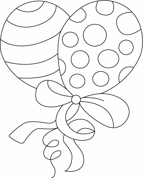 Ballon 06 - motif à imprimer