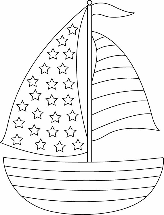 Bateau 03 - motif à imprimer