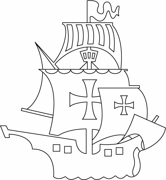 Bateau 05 - motif à imprimer