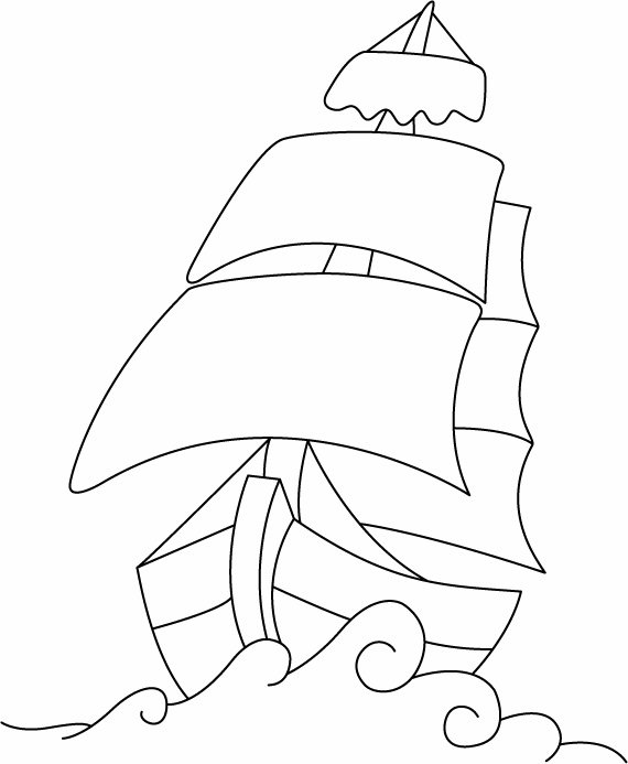 Bateau 11 - motif à imprimer