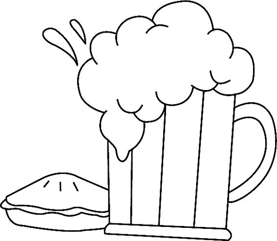 Bière 01 - motif à imprimer