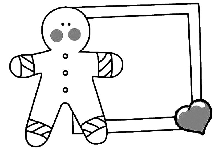 Bonhomme 01 - motif à imprimer