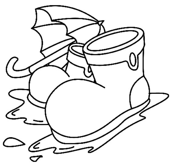Bottes 01 - motif à imprimer