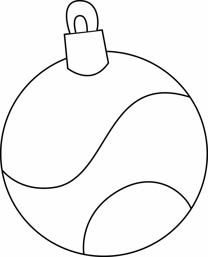 Boules de Noël 14 - motif à imprimer