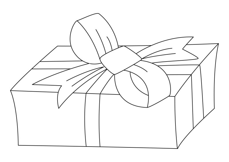 Cadeau 07 - motif à imprimer