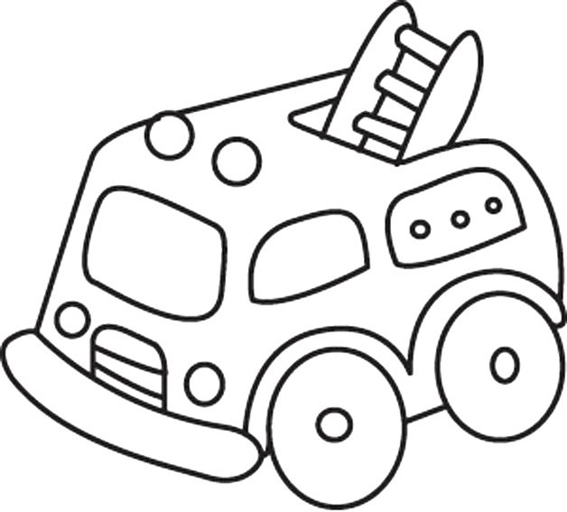 Camion 04 - motif à imprimer