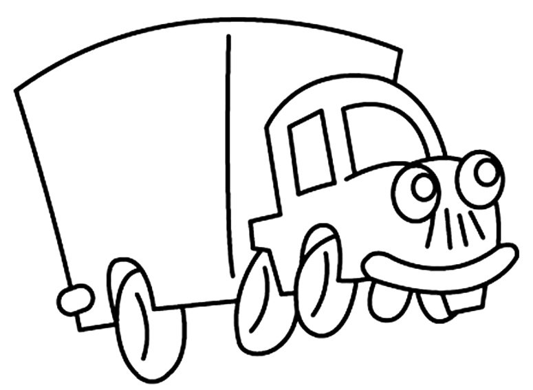 Camion 05 - motif à imprimer