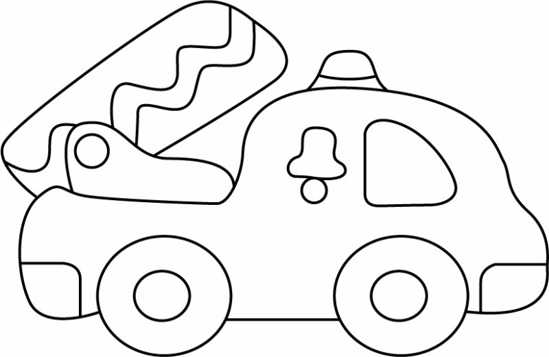 Camion 06 - motif à imprimer