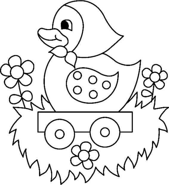 Canard 02 - motif à imprimer