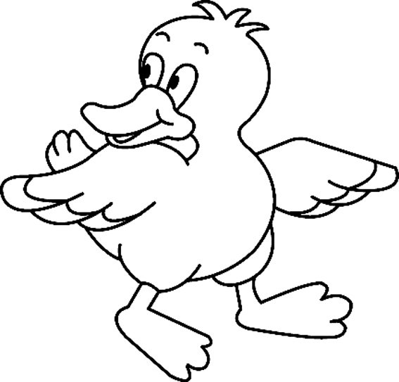 Canard 07 - motif à imprimer