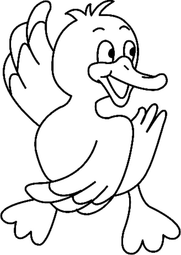 Canard 09 - motif à imprimer