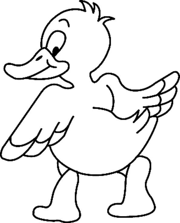 Canard 12 - motif à imprimer