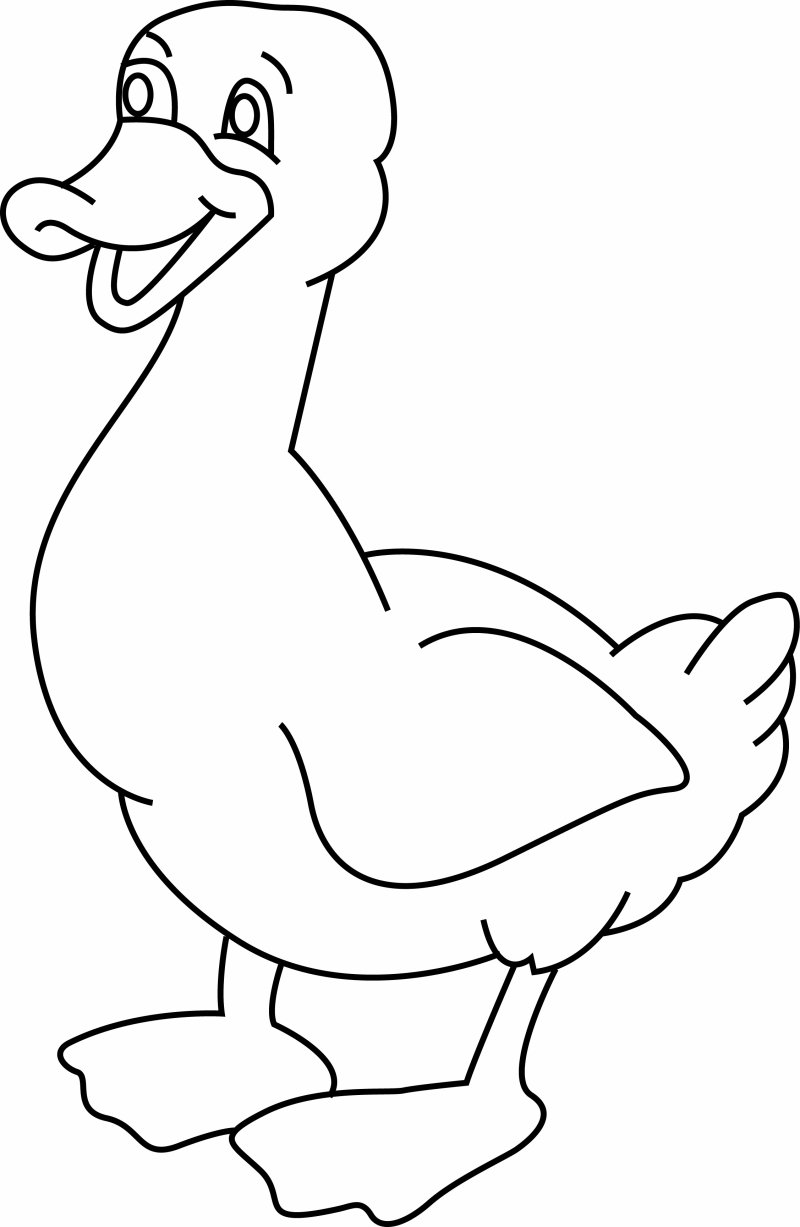 Canard 17 - motif à imprimer