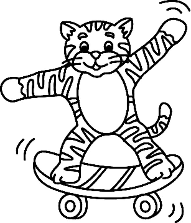 Chat 15 - motif à imprimer