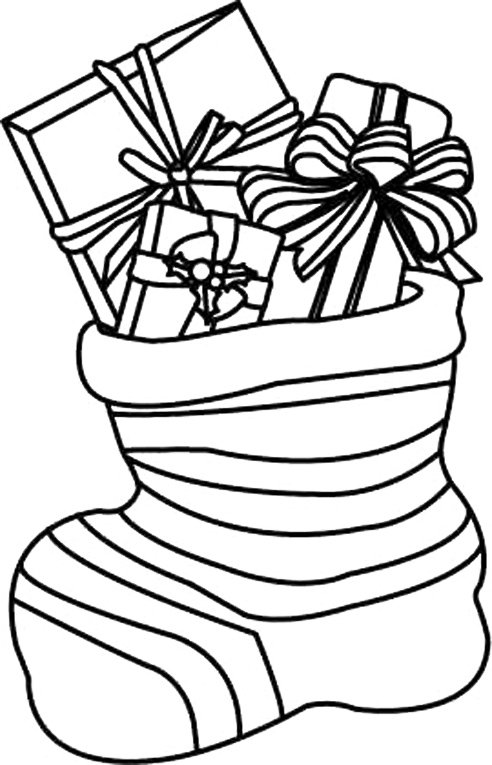 Chaussette 07 - motif à imprimer