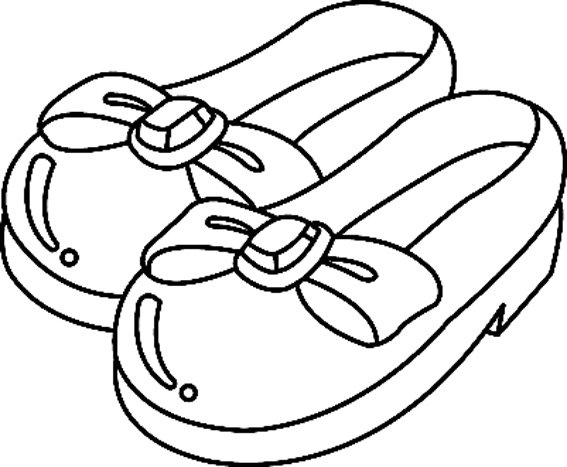 Chaussures 02 - motif à imprimer