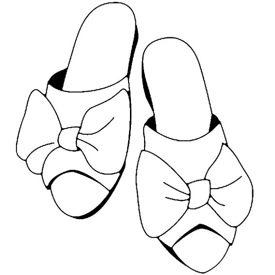 Chaussures 05 - motif à imprimer