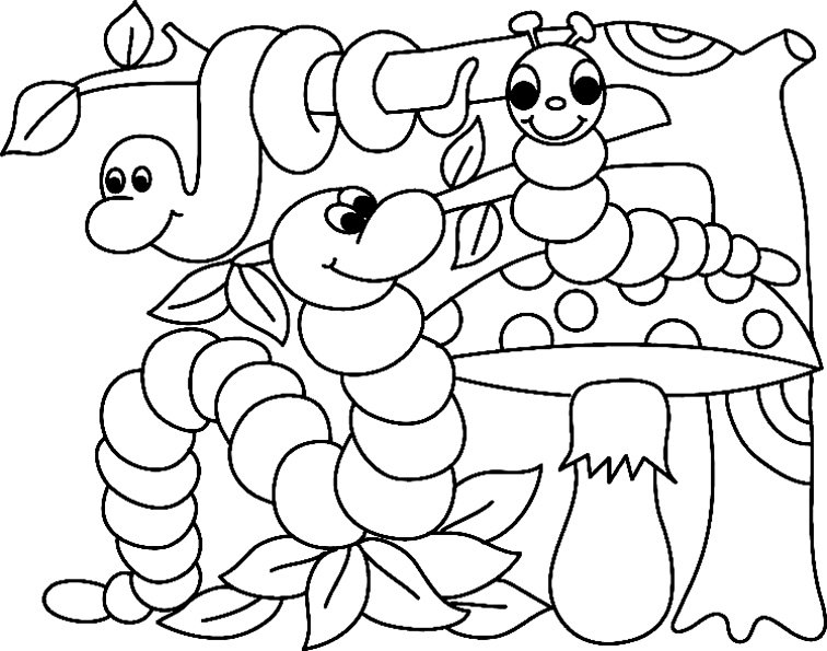 Chenille 02 - motif à imprimer