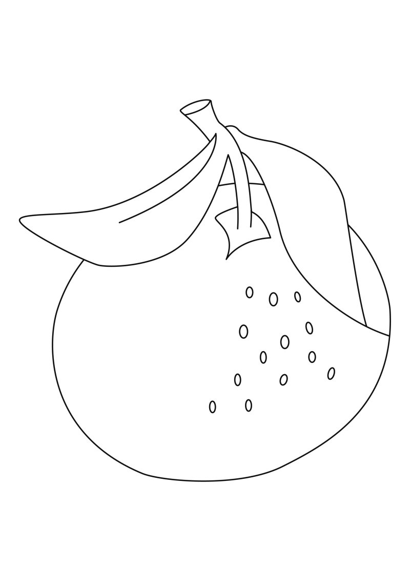 Clémentine 01 - motif à imprimer