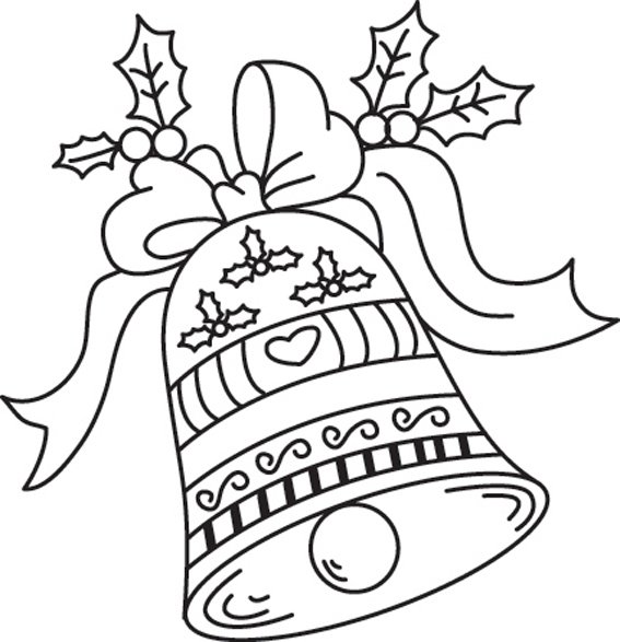 Cloche 01 - motif à imprimer