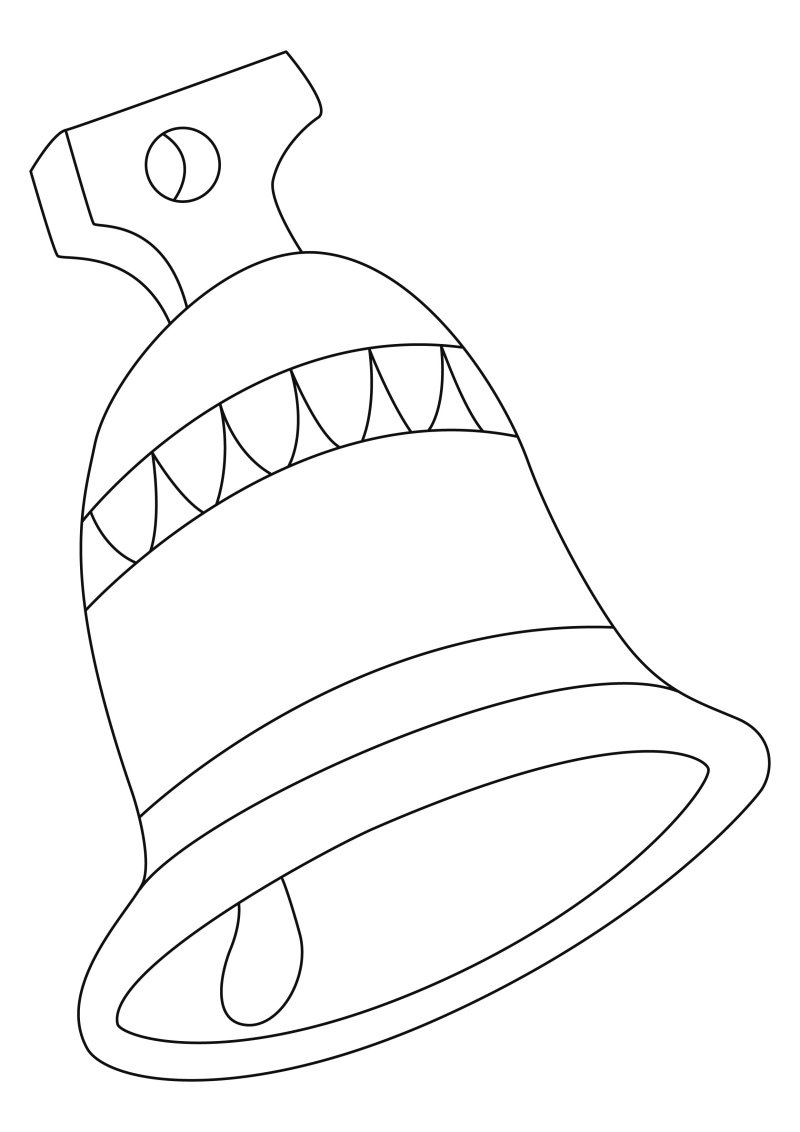 Dessin de cloches à imprimer