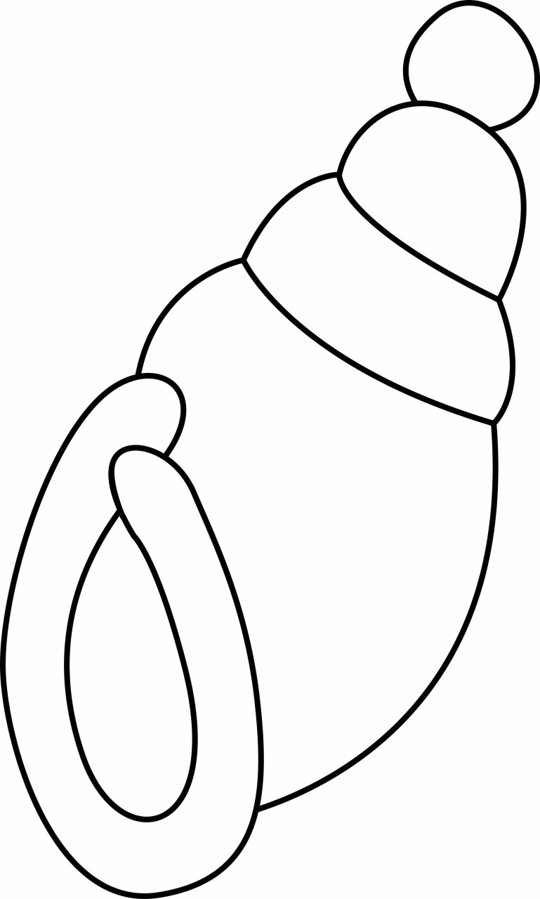 Coquillage 05 - motif à imprimer