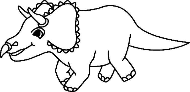 Dinosaure 12 - motif à imprimer