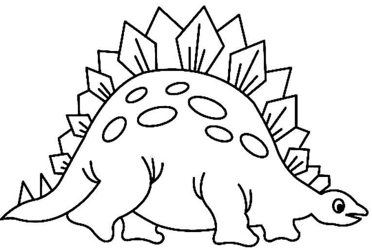 Dinosaure 14 - motif à imprimer