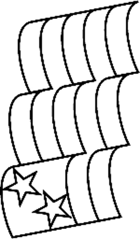 Drapeau 03 - motif à imprimer