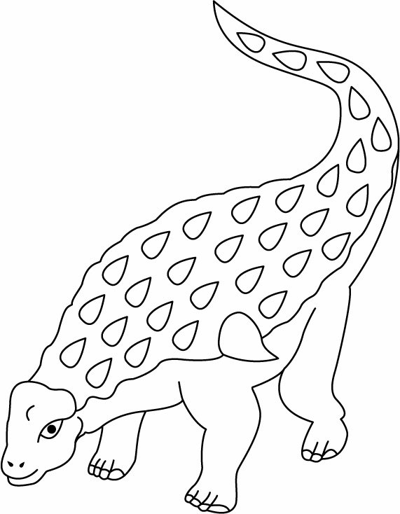Edmontonia - motif à imprimer