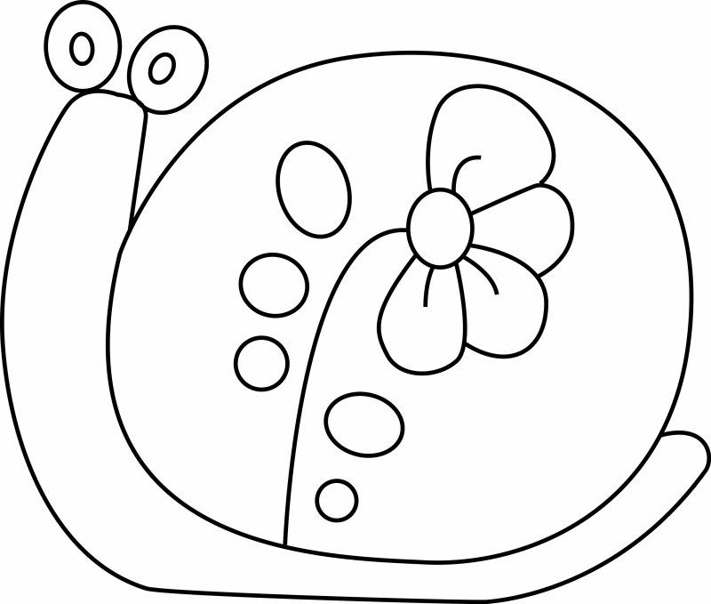 Escargot 03 - motif à imprimer