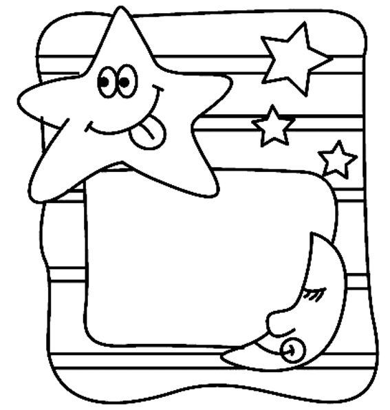 Etoiles 01 - motif à imprimer